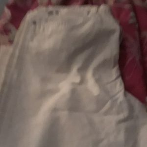 Long white pants